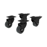 Standers Caster Wheel Set of 4 Pieces (2 with Brakes) 5cm 40kg